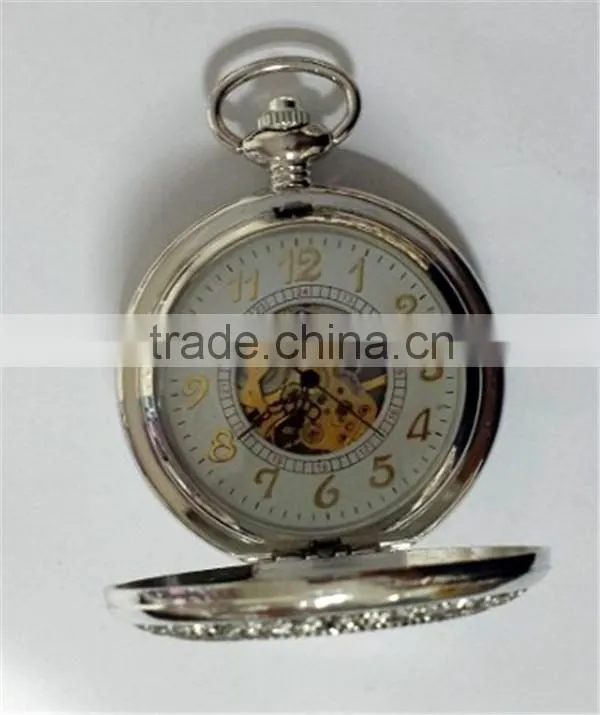 New Design Alloy Watch Case Classic Quartz Watch Pocket Watches