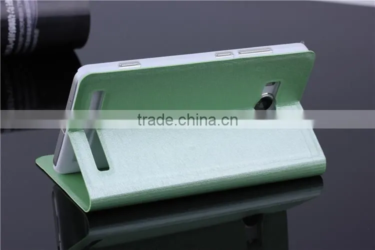 2015 New product phone cases Leather flip cover case for Vivo Xshot