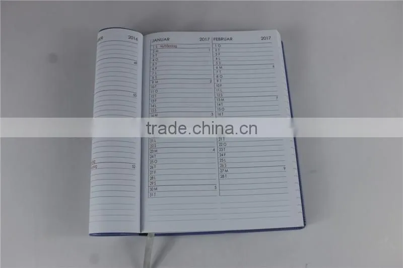 Embossing Leather Diary Journal Paper Customised Notebooks Writing