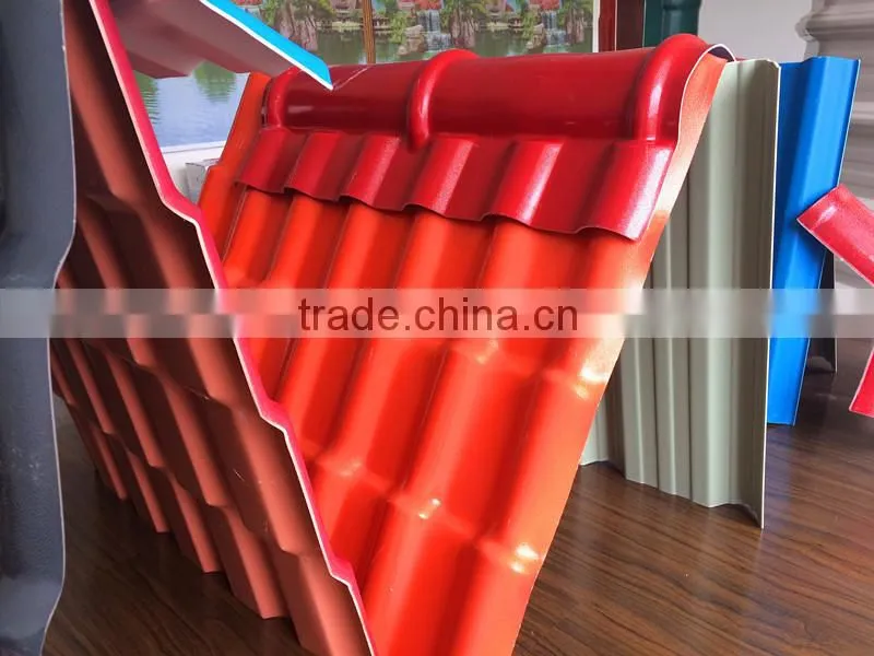 pvc corrugated sheet making machine