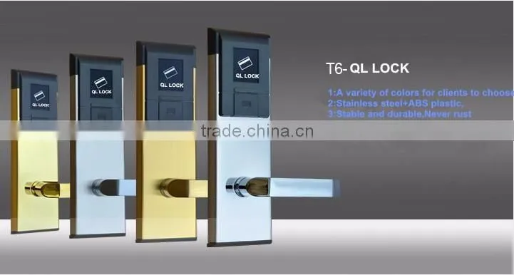RFID card hotel lock with Pro usb card system