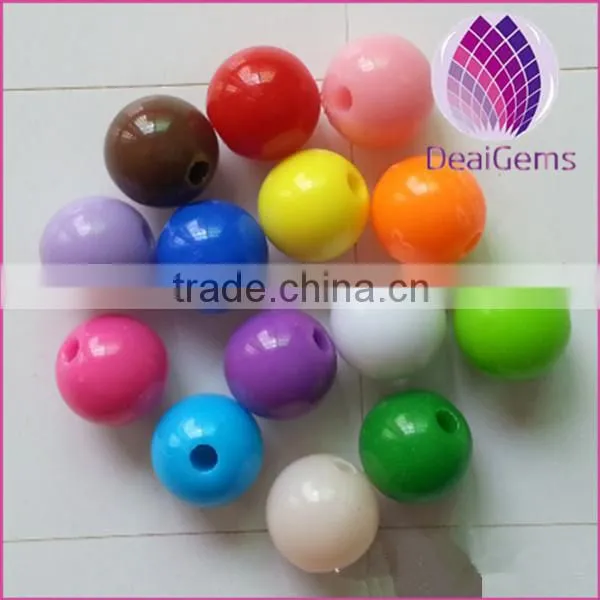 12mm white acrylic beads acrylic beads loose