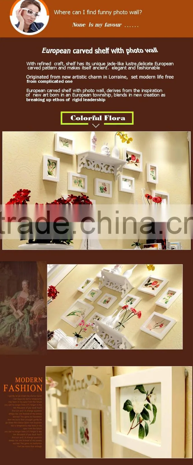 wholesale dropshipping wpc decking love photo frame sixe photo 2016 new style acrylic photofunia/photo frame for home decor