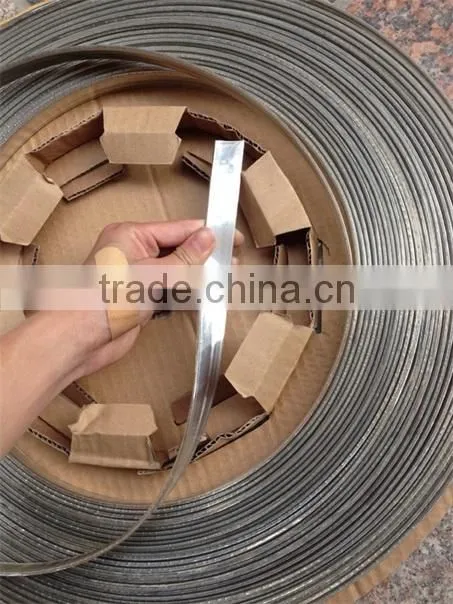 straight angle type plastic and aluminum trim cap for channel letter sign
