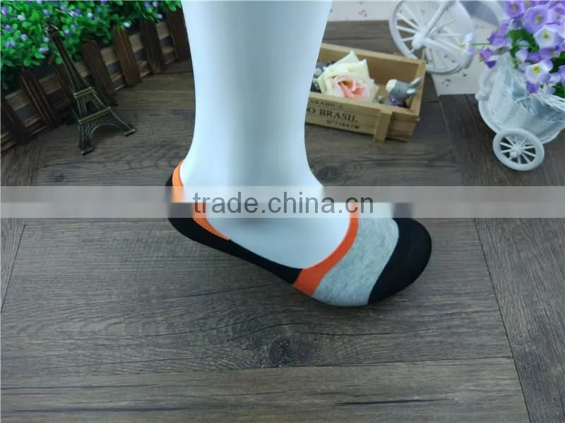 Socks Wholesale Wide red stripe No show socks,invisible socks China supplier