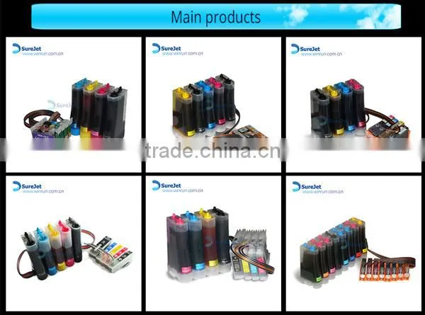 Surejet new and hot bulk ink system for epson xp204 with chip made in china