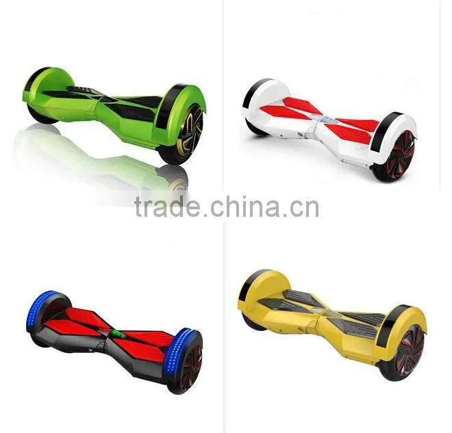 Colorful newest 8inch hover board with 2 big wheels sales in Guangdong
