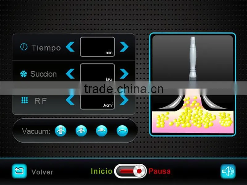 Replaceable vacuum roller home use devices