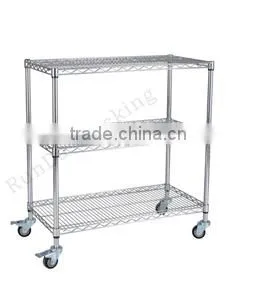 CW-19 chrome shelving rack