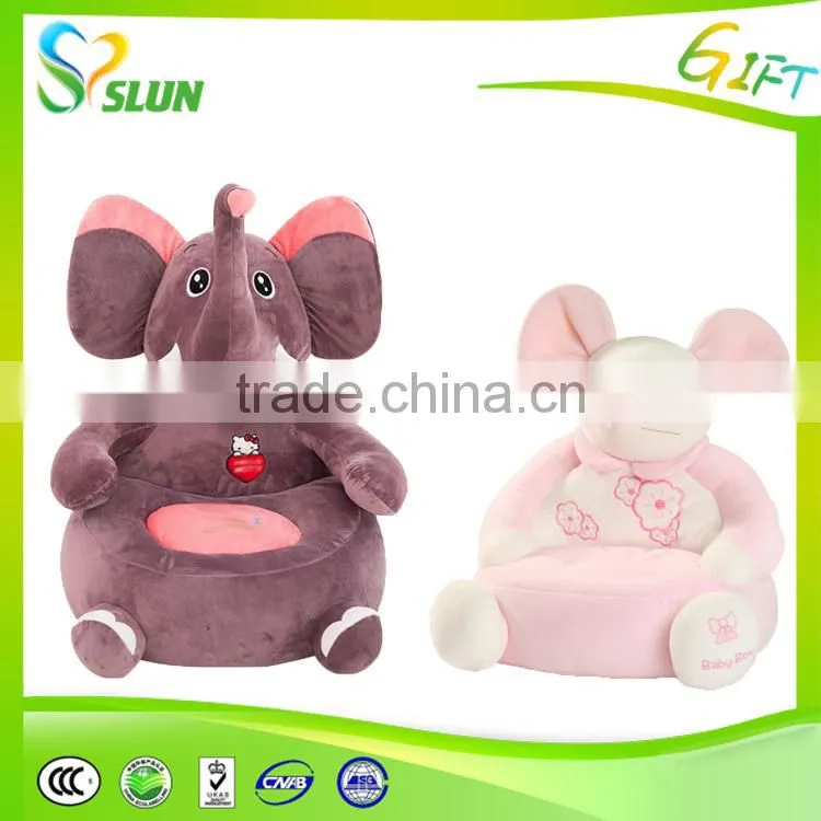 custom plush baby animal shaped sofa chair
