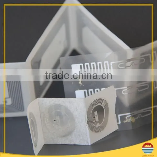 High Quality Stickable RFID Tag wet inlay