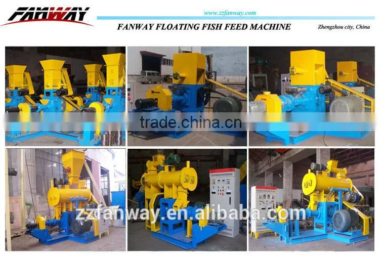 Factory manufacturing fish feed making project line