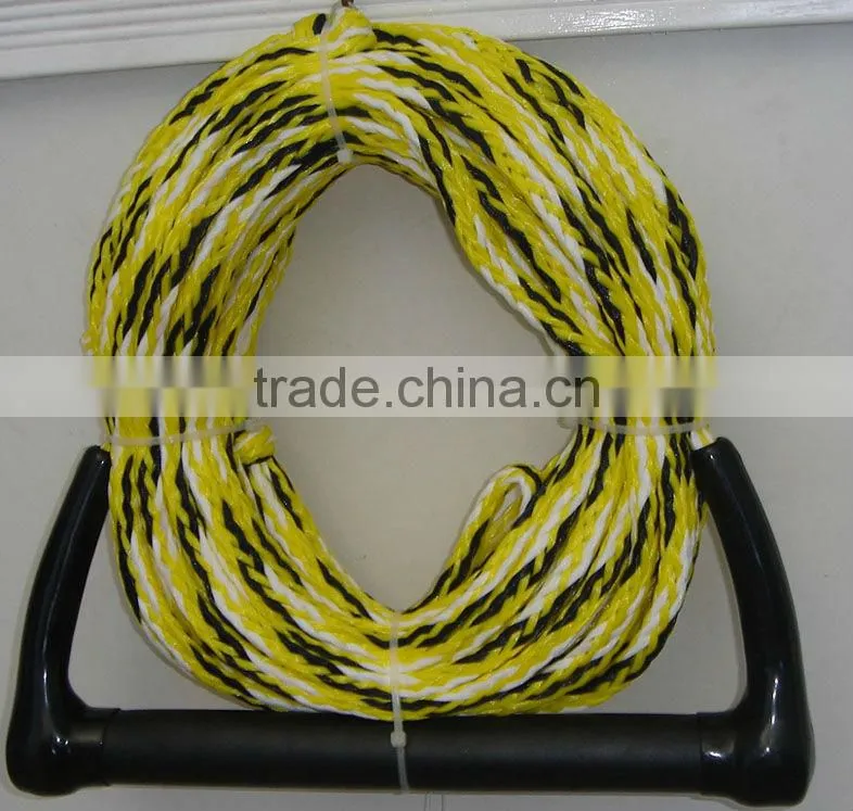 Ski rope/water ski rope/pp hollow braided rope