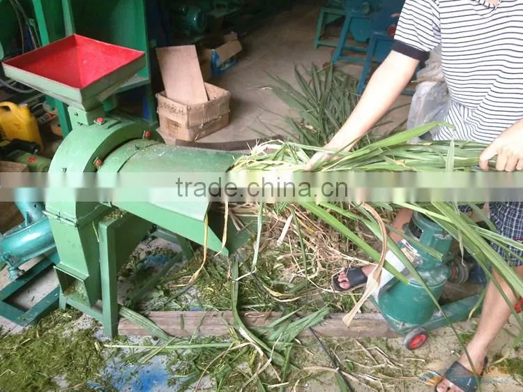 Neweek small farm corn stalk green grass chaff cutter crusher