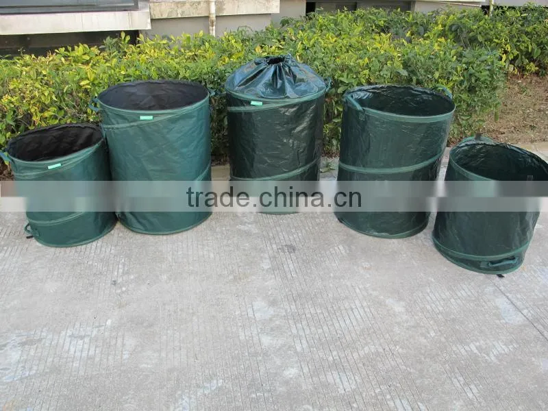 PE WOVEN 600D DRAWSTRING GARDENMATE POP UP GARDEN BAG