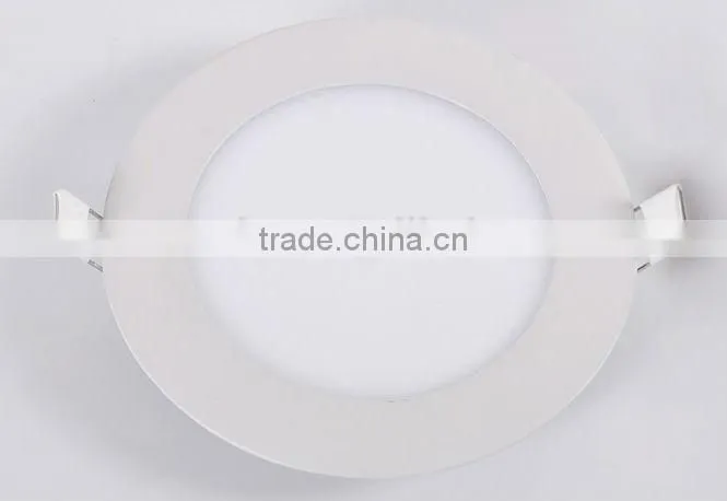recessed round high lumen led panel light / led light panel