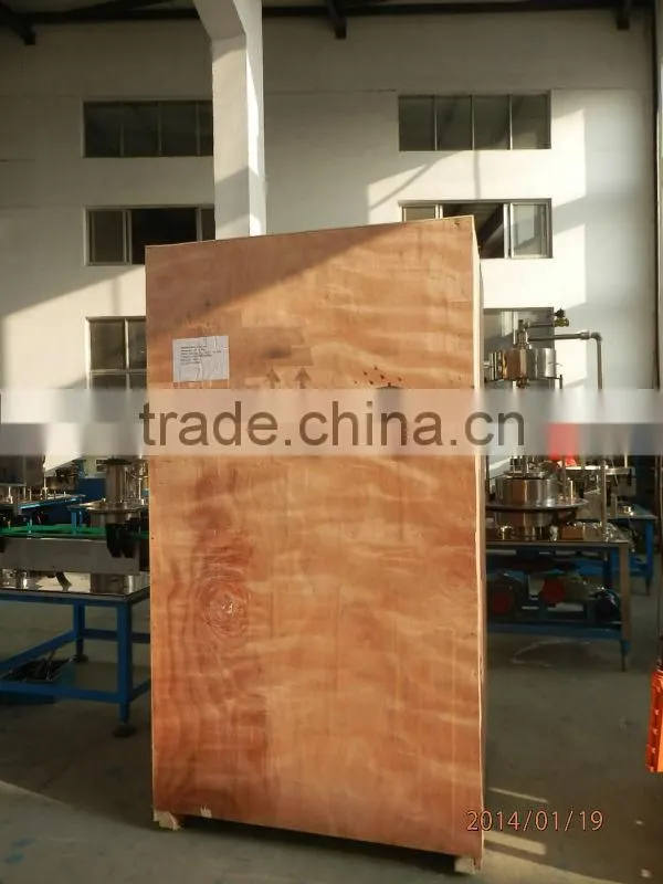 glass bottles washing filling capper machine