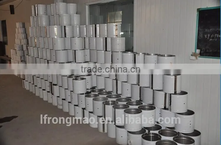 Round manual air damper