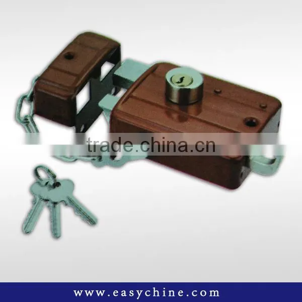 Chromium White Rim Latch Locks