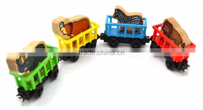 Hotsales magnetic animal train toy for kids