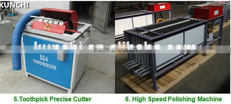 hot sale bamboo tooth pick making machine with high effciency and great performance