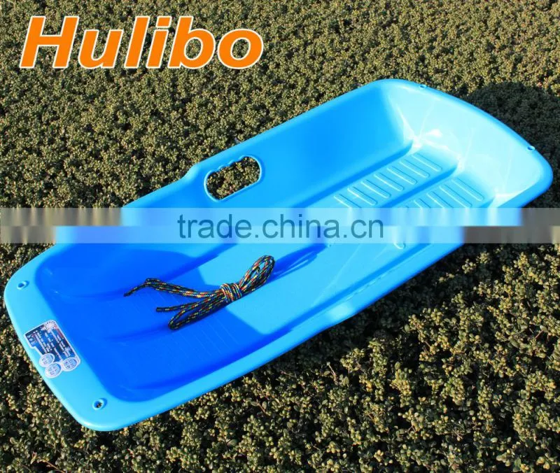 Hulibo Brand Ski Snow sled Plastic snowsledge for Adults and Kids