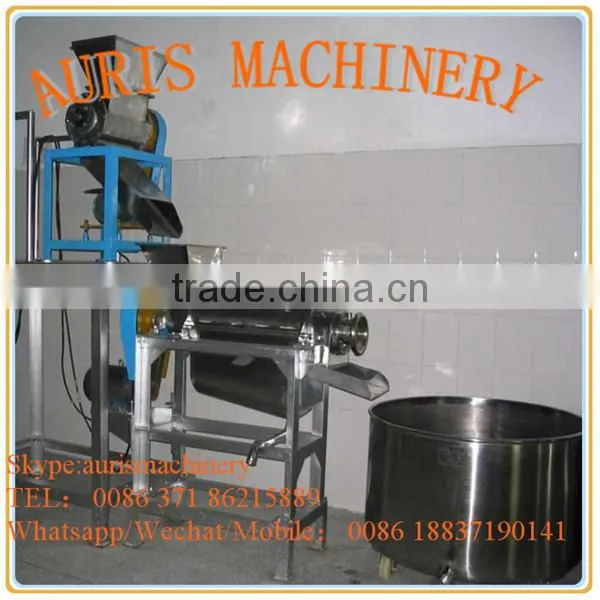 Easy operation Stainless steel apple screw juicing machine