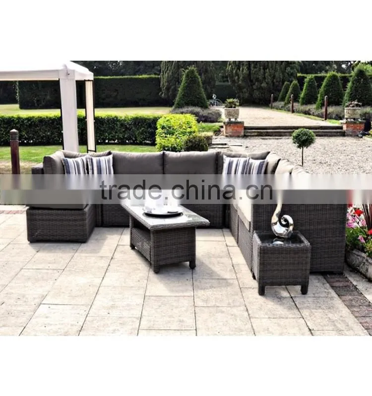 S&D wicker garden furniture rattan / china garden furniture