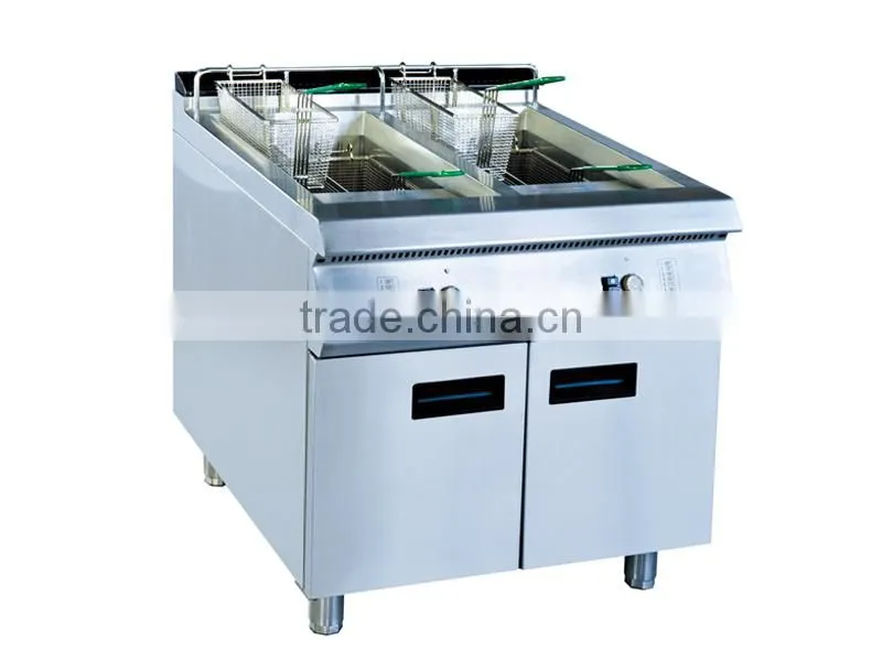 Automatic double basket snack deep fryer