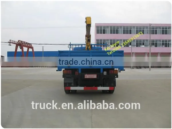 10T 4x2 dongfeng straight arm crane truck,overhead crane