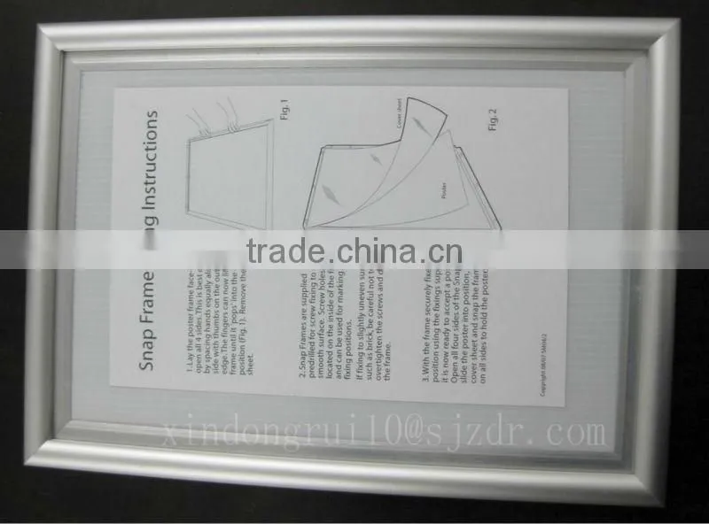 aluminum profile for photo picture frame-Alu Alloy 6063(A-GS)