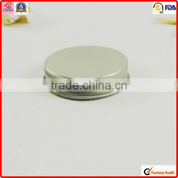 custom pinting glass screw tin lid