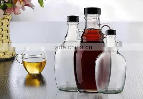 Glass Water Bottle Includes plastic Screw Cap, 1 gallon Capacity