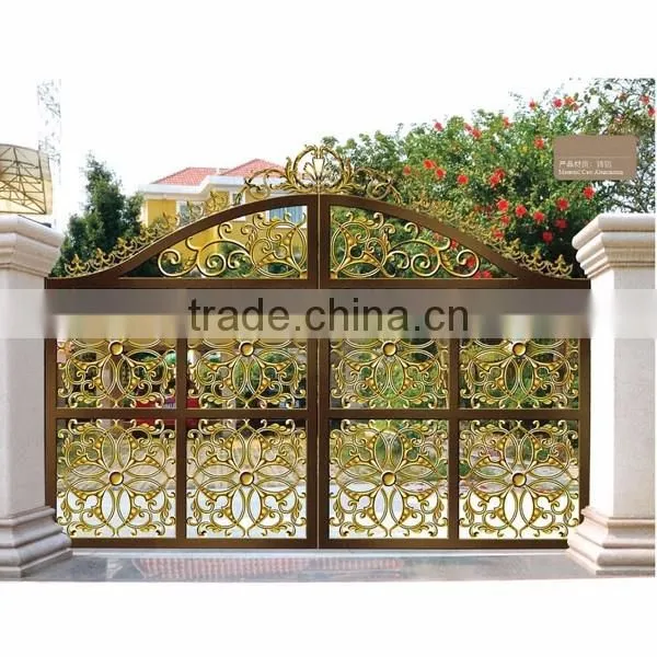 Alibaba Home&Garden Main Gate Designs Modern Aluminum Garden Gate