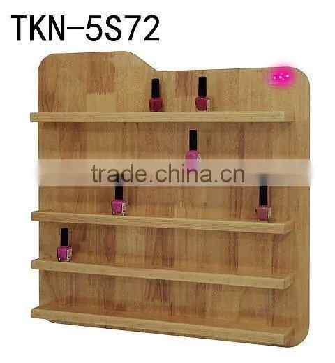 Nail polish organizer case display useful nail salon furniture TKN-5S72