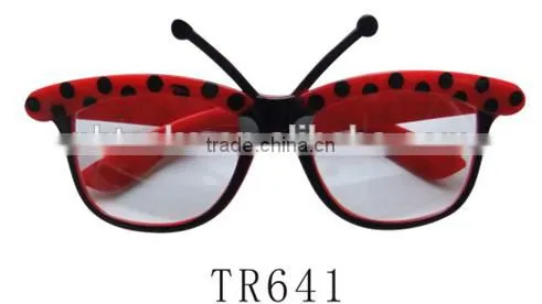 Event party fashion glasses Halloween gift ladybird design eye glasses