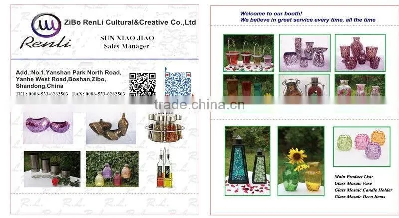 Hotel Favors Color Antique Brown Glass Vase