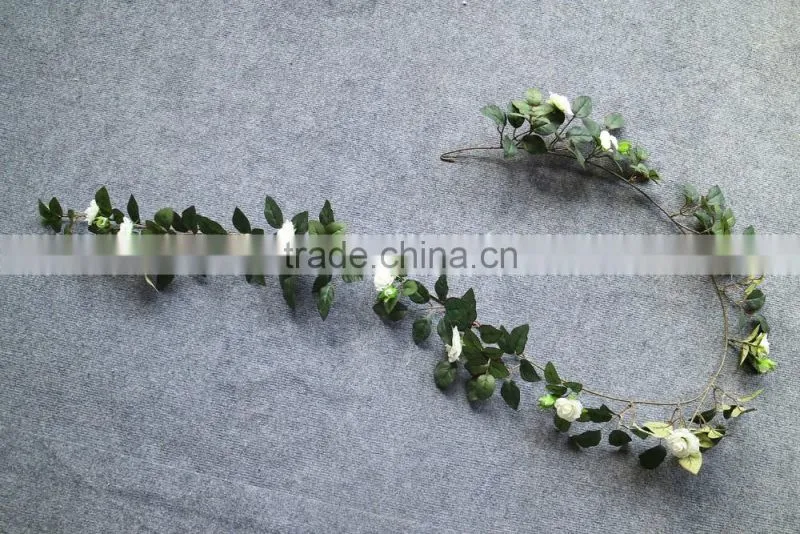 Silk Rose Garland