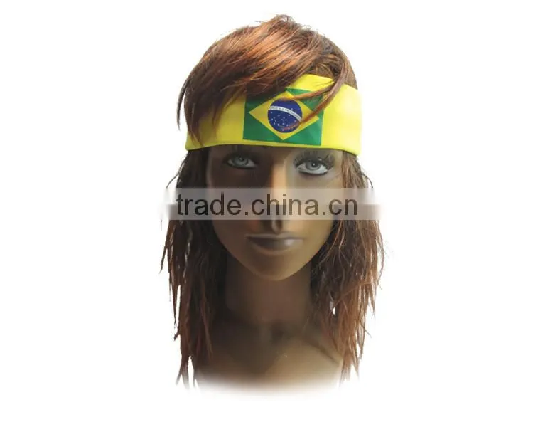 Customized head band for football fans