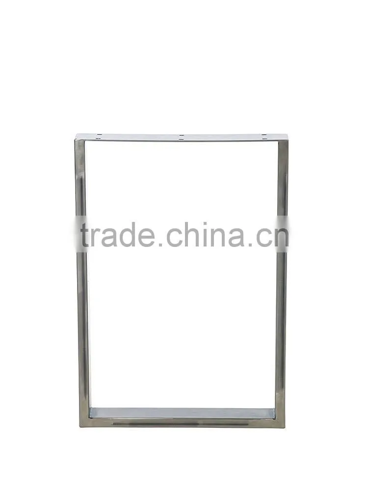 Hot item square shape 28 inch iron wood furniture table feet
