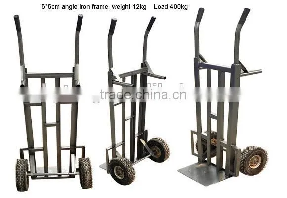 200KGS Heavy Duty TWO wheels steel hand trolley HT2013