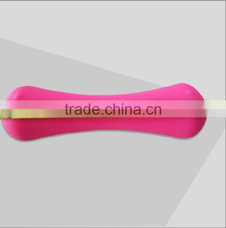 Colored Rubber Weight Plate Dumbbell