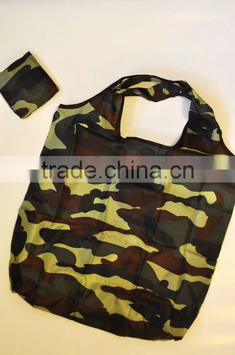 Full color printing Cute animal handle bags cute shoulder folding purse fashion foldable shopping bags