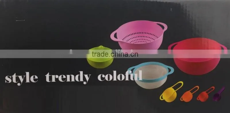 8pcs mixing bowl set