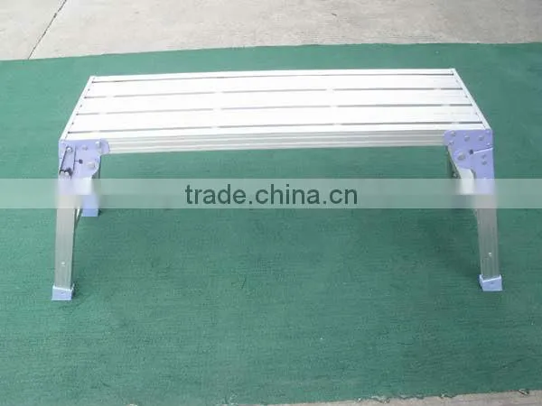 Aluminum working platform,aluminum portable work platform,non-folding aluminum working platform