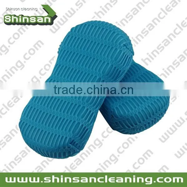 S06.052 chenille sponge/chenille car sponge scourer/microfiber sponge