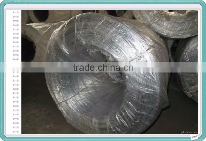 Hot dipped galvanized wire manufacture