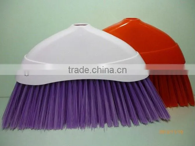 long bristle plastic broom