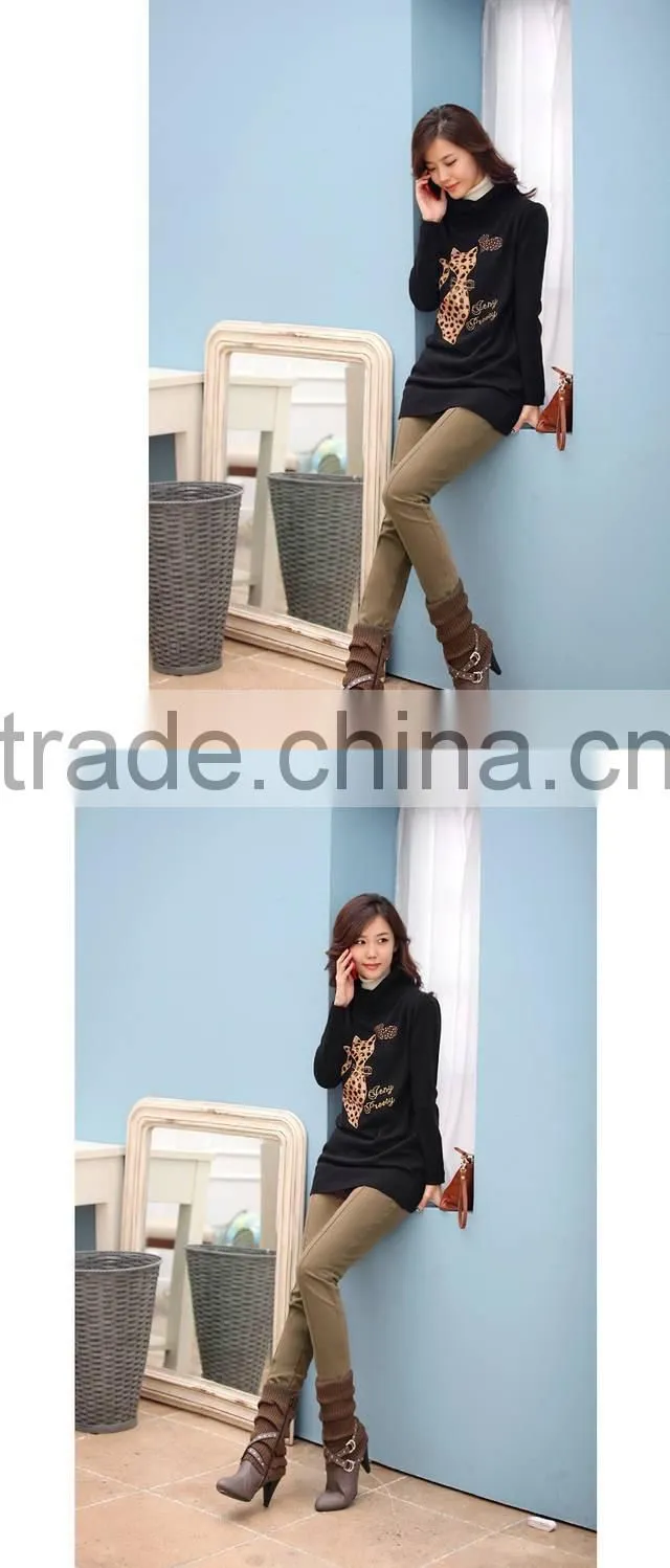 Hot Sale autumn and winter women pants velvet thickening legging trousers plus size female trousers autumn jeans