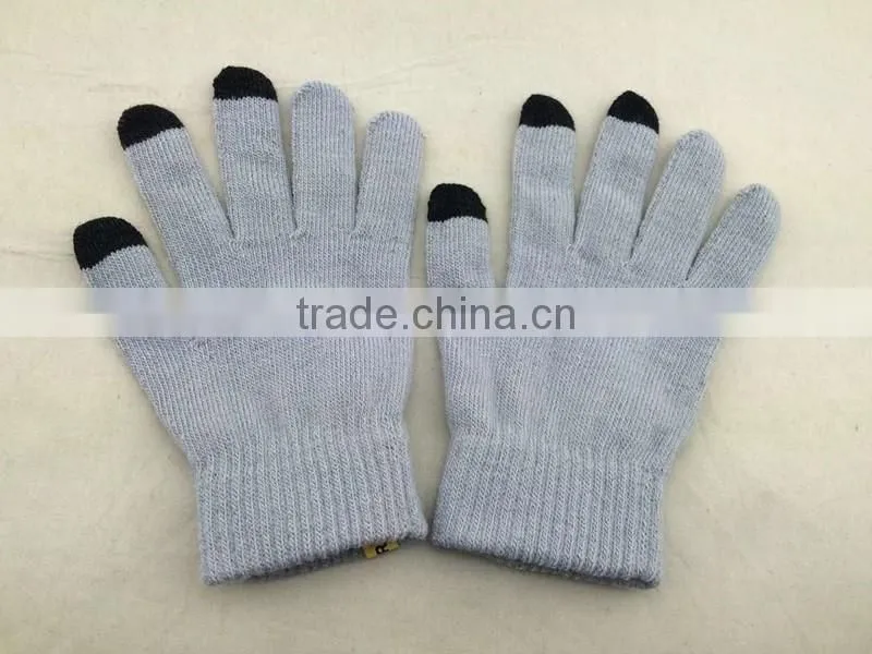 specialty custom practical mobile phone and tablet computer touch screen gloves